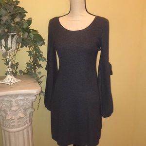 American Eagle charcoal gray dress